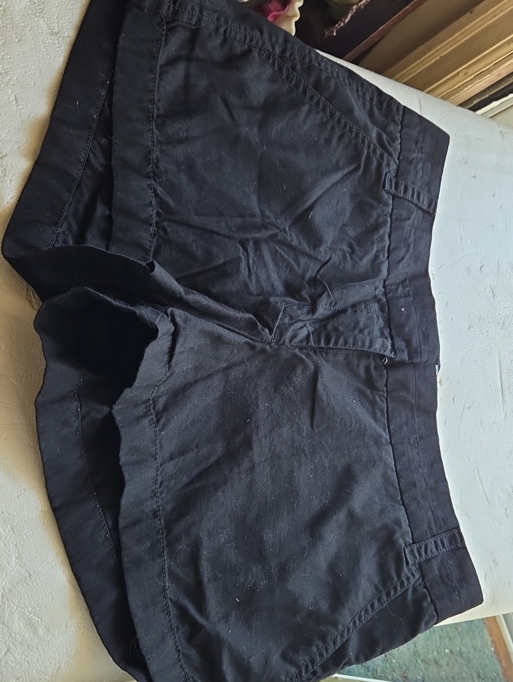 J Crew Black Shorts Size 6 Chino